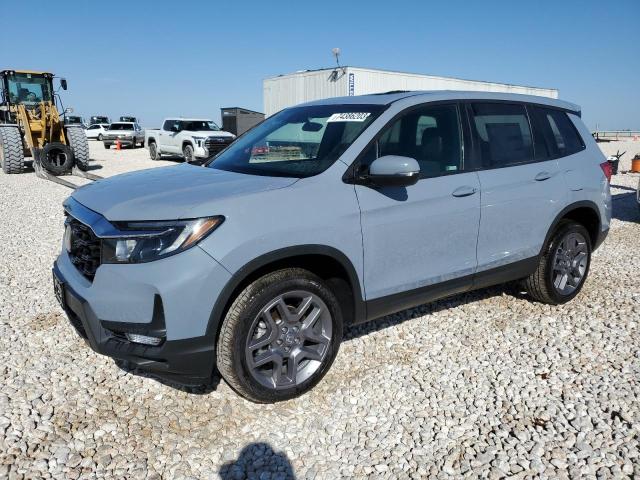 5FNYF8H57PB033962 - 2023 HONDA PASSPORT EXL GRAY photo 1