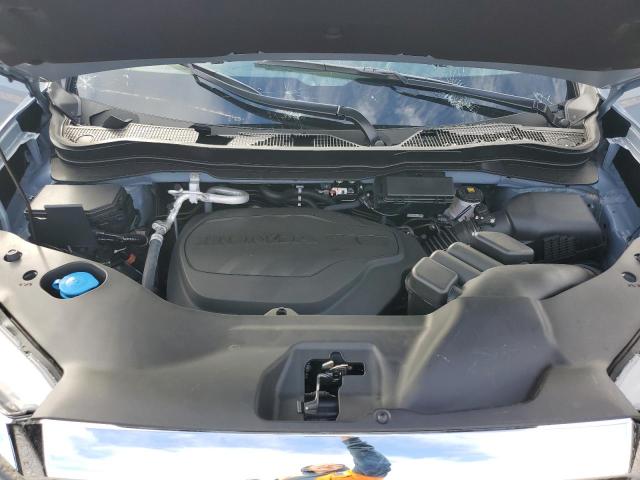 5FNYF8H57PB033962 - 2023 HONDA PASSPORT EXL GRAY photo 11