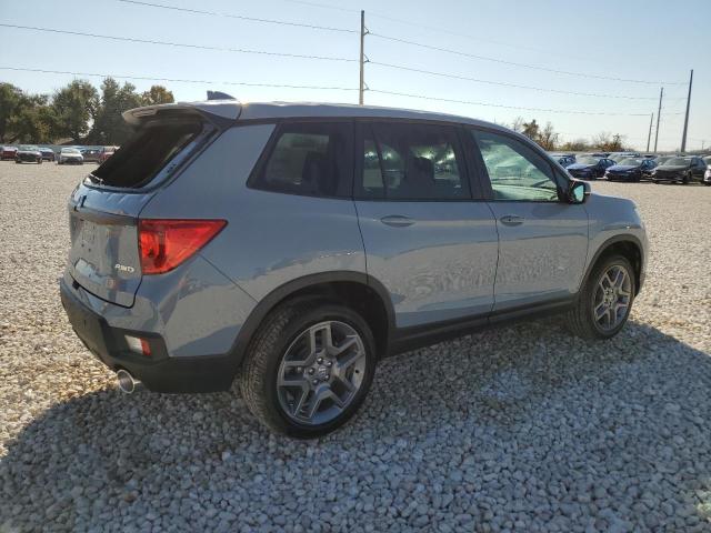 5FNYF8H57PB033962 - 2023 HONDA PASSPORT EXL GRAY photo 3