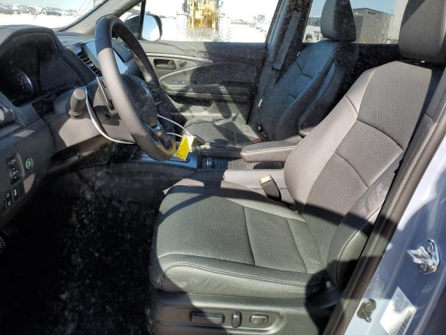 5FNYF8H57PB033962 - 2023 HONDA PASSPORT EXL GRAY photo 7