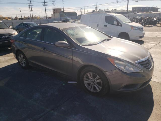 5NPEB4AC0CH472481 - 2012 HYUNDAI SONATA GLS GRAY photo 4