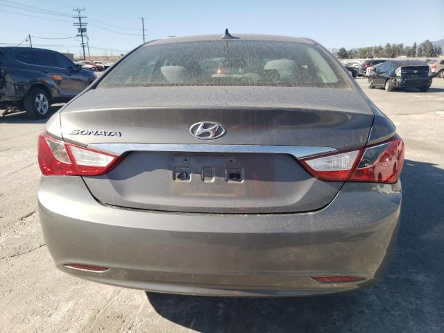 5NPEB4AC0CH472481 - 2012 HYUNDAI SONATA GLS GRAY photo 6