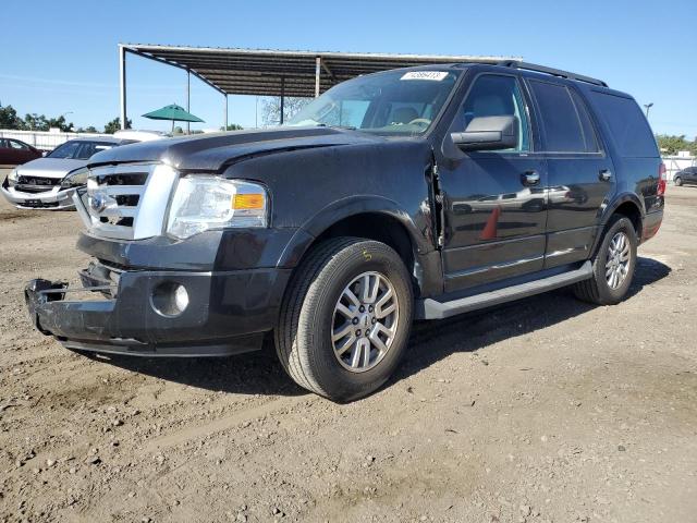 1FMJU1H59DEF31717 - 2013 FORD EXPEDITION XLT BLACK photo 1