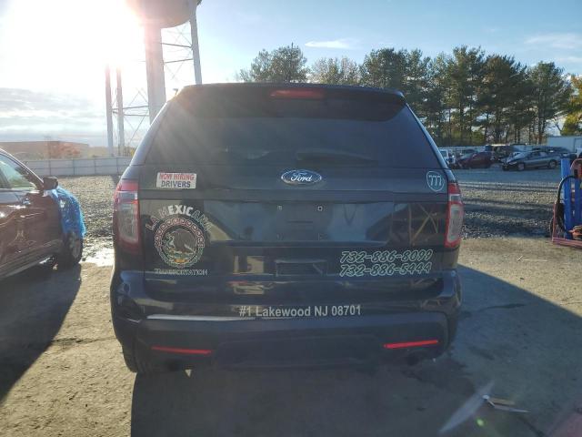 1FM5K8ARXFGB83365 - 2015 FORD EXPLORER POLICE INTERCEPTOR Schwarz Foto 6