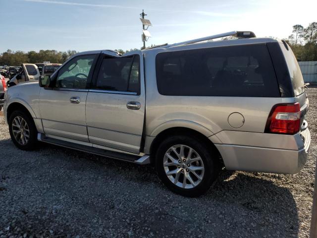 1FMJK1KT1FEF19772 - 2015 FORD EXPEDITION EL LIMITED SILVER photo 2