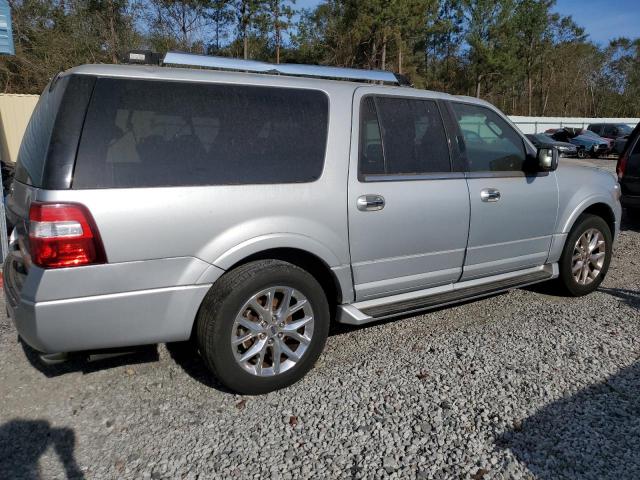 1FMJK1KT1FEF19772 - 2015 FORD EXPEDITION EL LIMITED SILVER photo 3