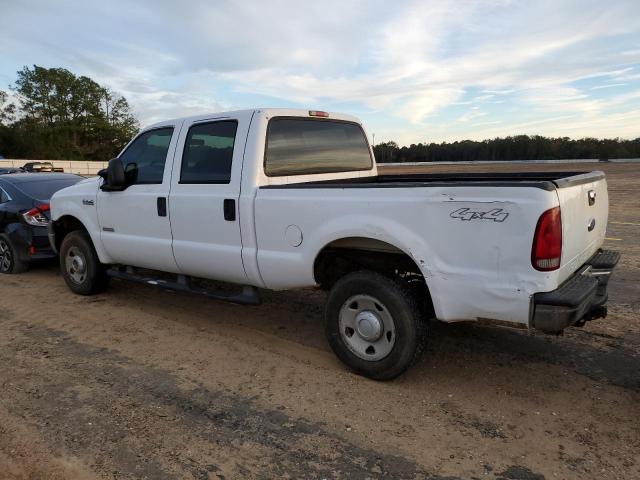 1FTSW21P55ED21623 - 2005 FORD F250 SUPER DUTY WHITE photo 2