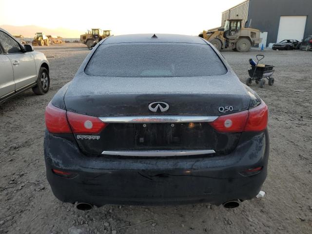 JN1BV7AP6EM674011 - 2014 INFINITI Q50 BASE BLACK photo 6