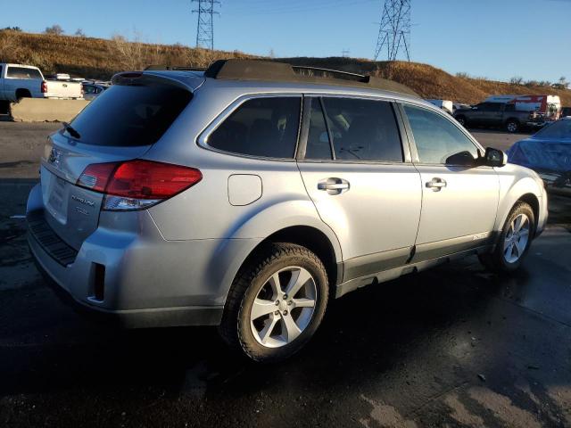 4S4BRBGC4D3272464 - 2013 SUBARU OUTBACK 2.5I PREMIUM SILVER photo 3