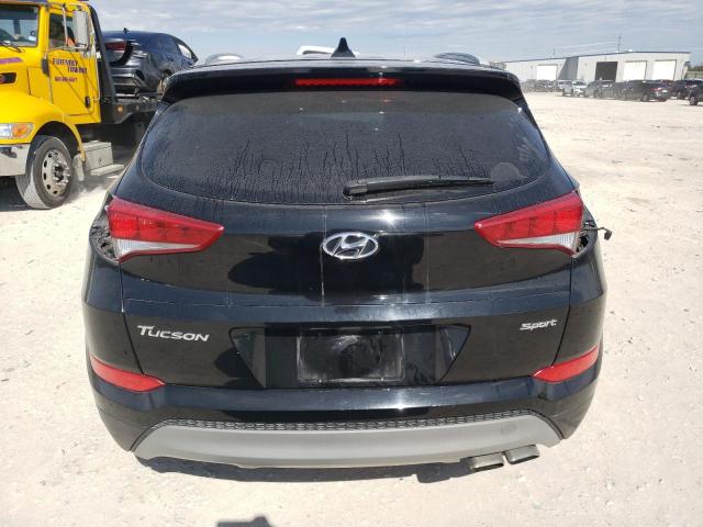 KM8J33AL1JU772180 - 2018 HYUNDAI TUCSON SPORT BLACK photo 6