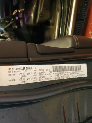 1C4RJFJM5EC347015 - 2014 JEEP GRAND CHER SUMMIT შავი ფოტო 14