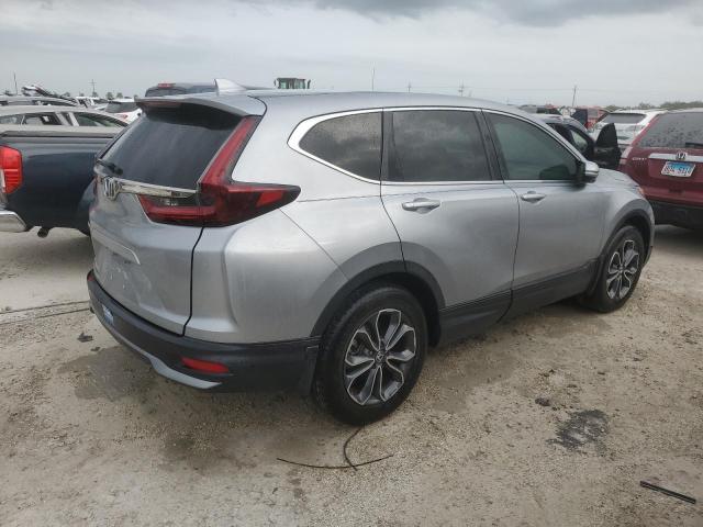 5J6RW1H57ML004637 - 2021 HONDA CR-V EX SILVER photo 3