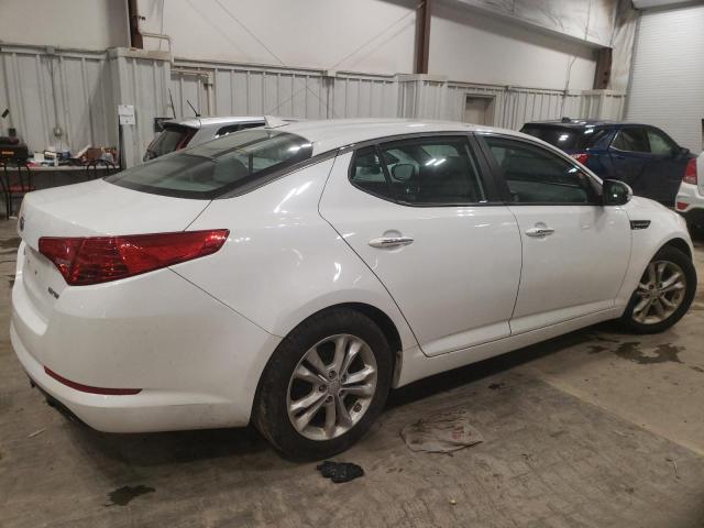 5XXGN4A73CG054690 - 2012 KIA OPTIMA EX WHITE photo 3