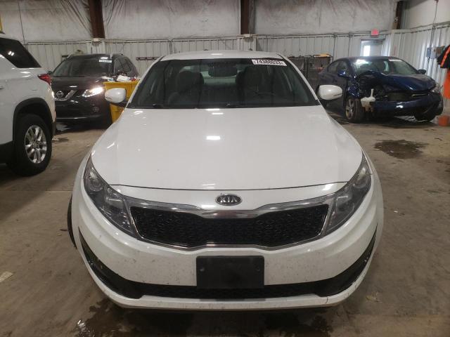 5XXGN4A73CG054690 - 2012 KIA OPTIMA EX WHITE photo 5