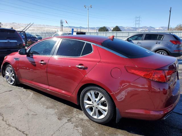 5XXGN4A71DG163442 - 2013 KIA OPTIMA EX BURGUNDY photo 2