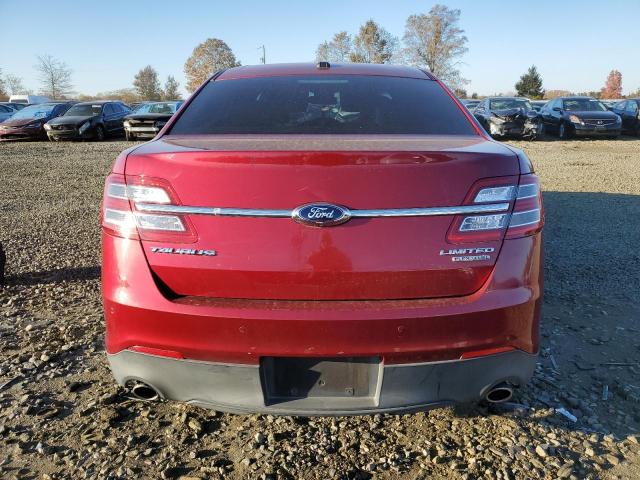 1FAHP2F8XDG117546 - 2013 FORD TAURUS LIMITED RED photo 6