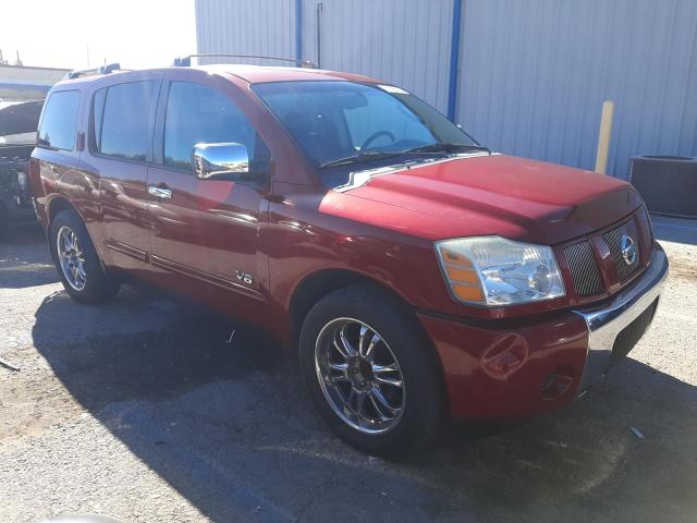 5N1AA08A85N705858 - 2005 NISSAN ARMADA SE MAROON photo 4