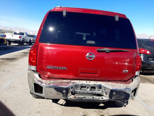 5N1AA08A85N705858 - 2005 NISSAN ARMADA SE MAROON photo 6