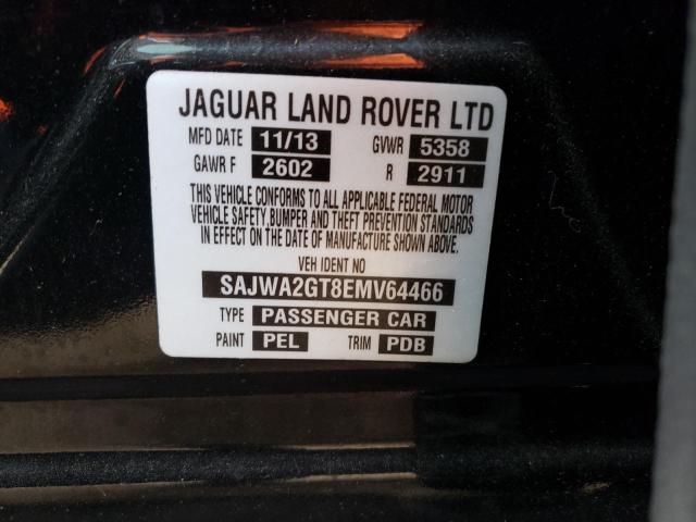 SAJWA2GT8EMV64466 - 2014 JAGUAR XJL SUPERCHARGED BLACK photo 12