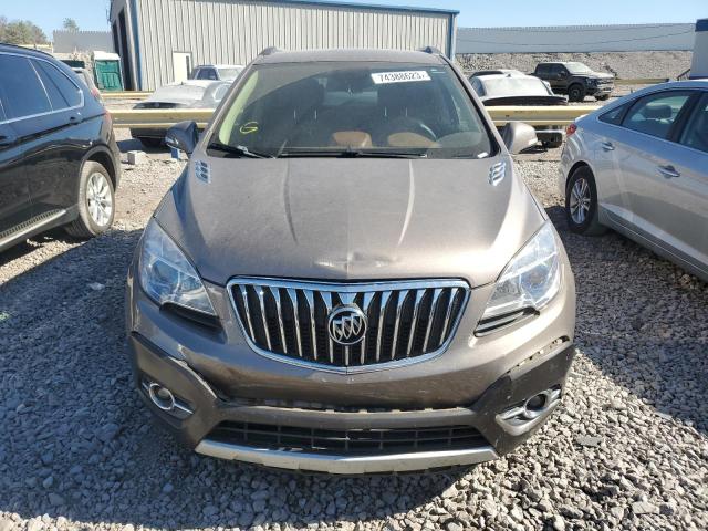 KL4CJCSB3FB046133 - 2015 BUICK ENCORE BROWN photo 5