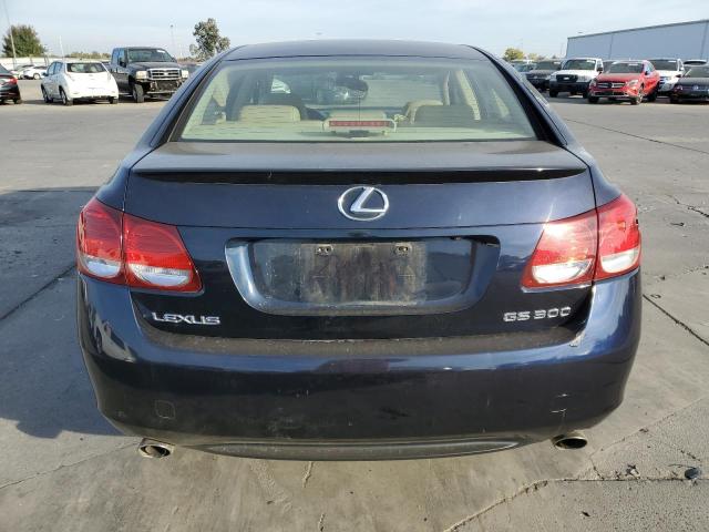 JTHBH96SX65033094 - 2006 LEXUS GS 300 BLUE photo 6