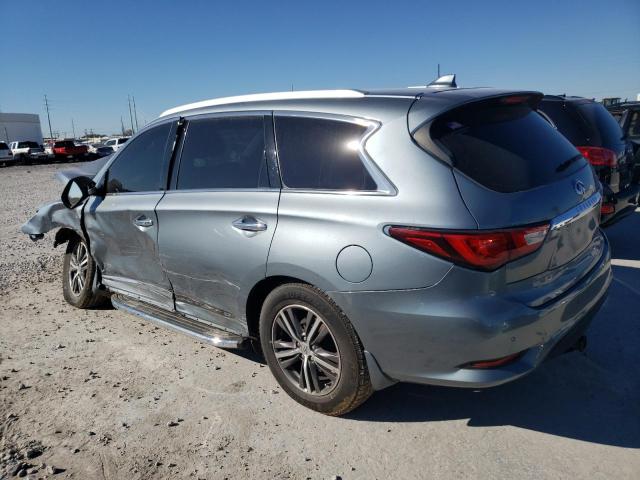 5N1DL0MN3HC525011 - 2017 INFINITI QX60 BLUE photo 2