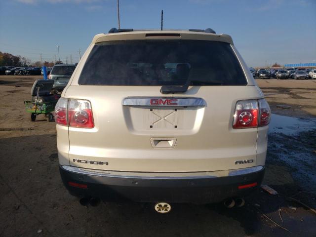 1GKLVMED7AJ146834 - 2010 GMC ACADIA SLT-1 WHITE photo 6