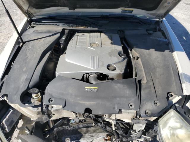 1G6DW677660189075 - 2006 CADILLAC STS WHITE photo 11