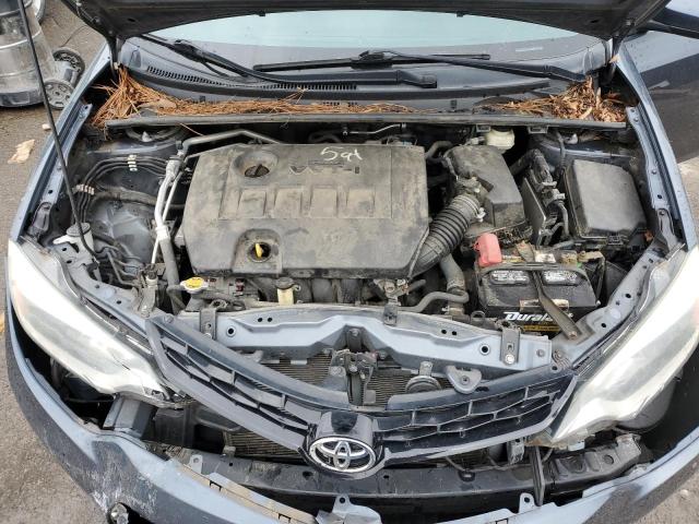 2T1BURHE8GC606549 - 2016 TOYOTA COROLLA L BLUE photo 11