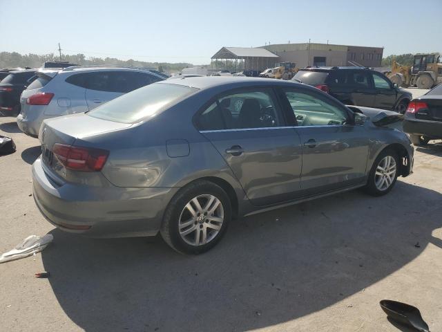 3VW2B7AJ5HM329169 - 2017 VOLKSWAGEN JETTA S GRAY photo 3
