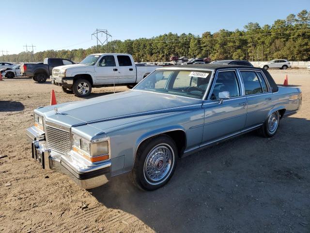 1G6DW51Y5H9743328 - 1987 CADILLAC BROUGHAM BLUE photo 1