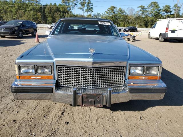 1G6DW51Y5H9743328 - 1987 CADILLAC BROUGHAM BLUE photo 5