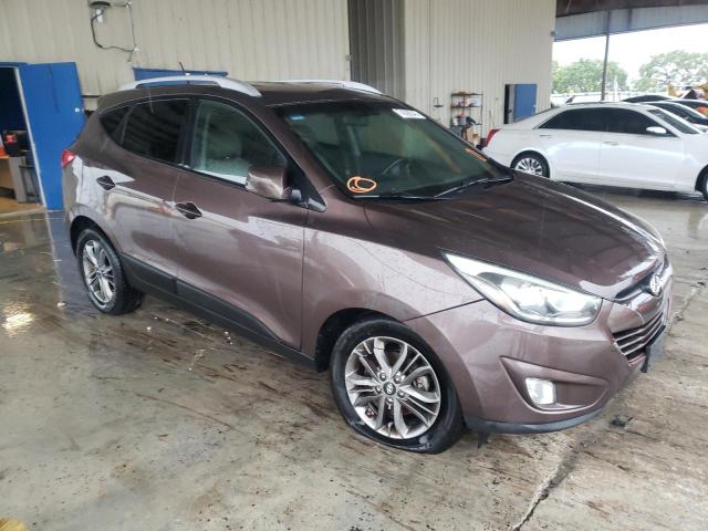 KM8JU3AG4EU823953 - 2014 HYUNDAI TUCSON GLS BROWN photo 4