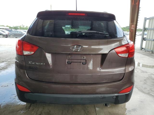 KM8JU3AG4EU823953 - 2014 HYUNDAI TUCSON GLS BROWN photo 6