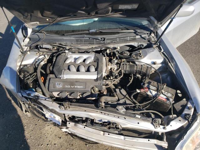 1HGCG225X2A001264 - 2002 HONDA ACCORD EX SILVER photo 11