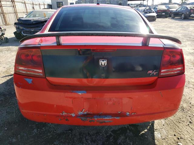 2B3LA53H56H500329 - 2006 DODGE CHARGER R/T RED photo 6