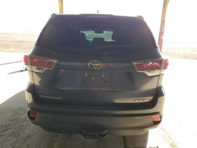 5TDJKRFH5ES041020 - 2014 TOYOTA HIGHLANDER XLE Mavi foto 6