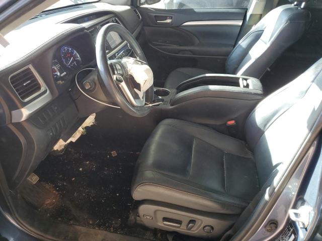 5TDJKRFH5ES041020 - 2014 TOYOTA HIGHLANDER XLE Mavi foto 7