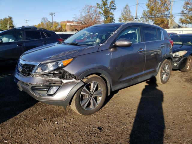 KNDPCCA64E7626952 - 2014 KIA SPORTAGE SX GRAY photo 1