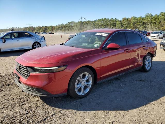 1HGCY1F21PA020820 - 2023 HONDA ACCORD LX RED photo 1