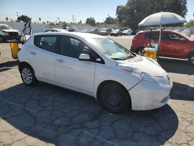 1N4AZ0CPXDC417719 - 2013 NISSAN LEAF S WHITE photo 4