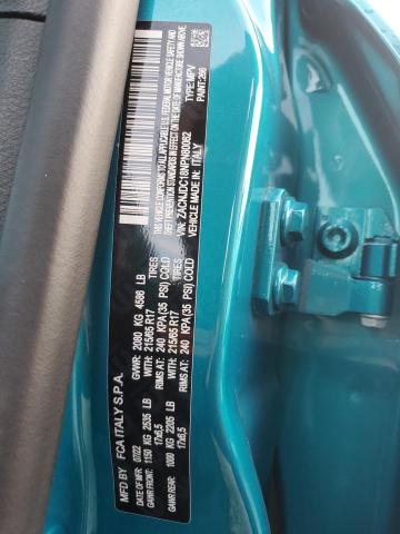 ZACNJDC18NPN80062 - 2022 JEEP RENEGADE TRAILHAWK TURQUOISE photo 14