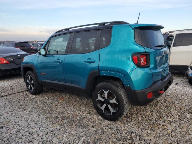 ZACNJDC18NPN80062 - 2022 JEEP RENEGADE TRAILHAWK TURQUOISE photo 2