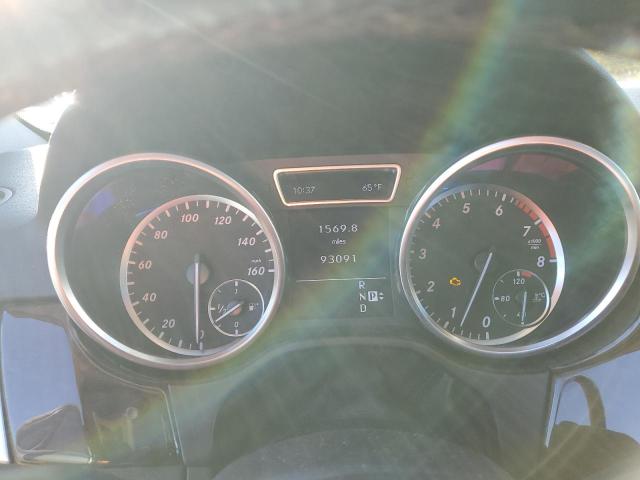 4JGDA5HB6CA024296 - 2012 MERCEDES-BENZ ML 350 4MATIC SILVER photo 9