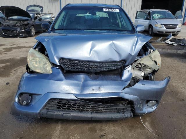 2T1KR32E76C614678 - 2006 TOYOTA COROLLA MA XR BLUE photo 5