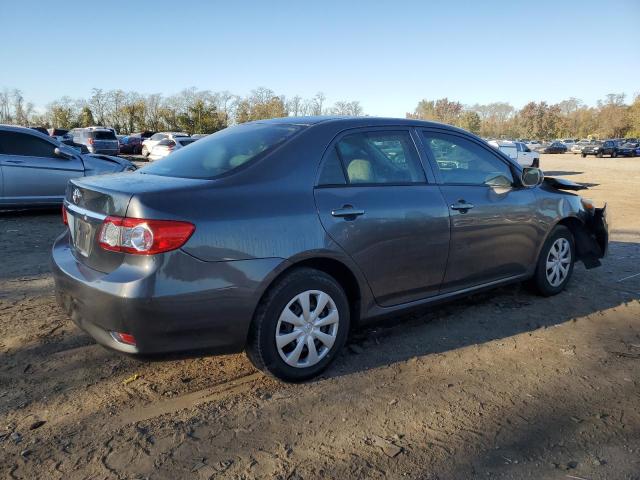 2T1BU4EE8DC115059 - 2013 TOYOTA COROLLA BASE GRAY photo 3