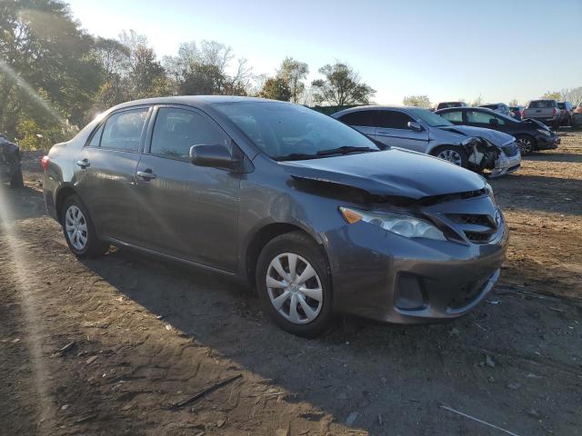 2T1BU4EE8DC115059 - 2013 TOYOTA COROLLA BASE GRAY photo 4