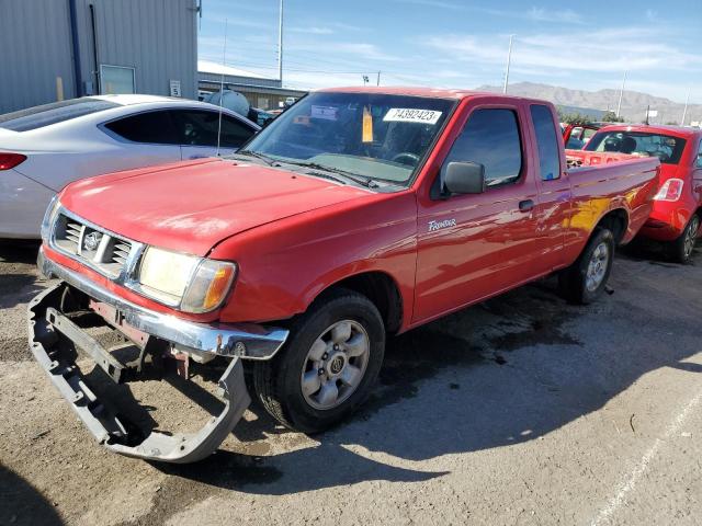 1N6DD26S6YC419097 - 2000 NISSAN FRONTIER KING CAB XE RED photo 1