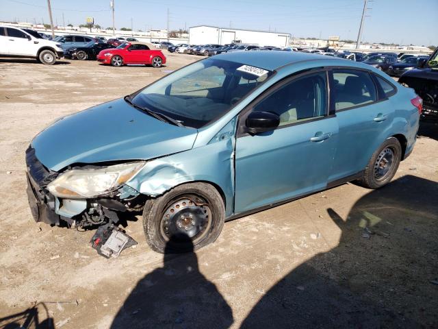 1FAHP3F2XCL130126 - 2012 FORD FOCUS SE TURQUOISE photo 1