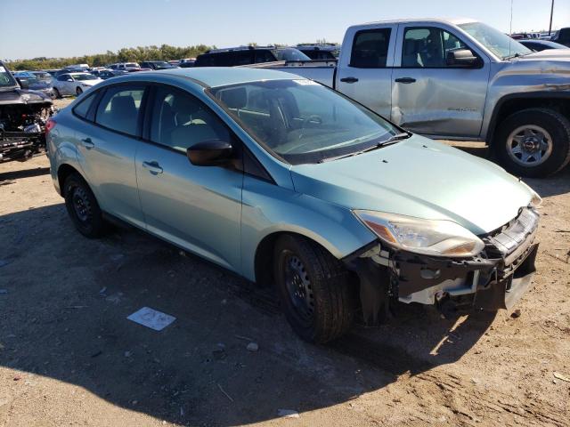 1FAHP3F2XCL130126 - 2012 FORD FOCUS SE TURQUOISE photo 4